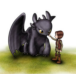 Toothless and Ah Hii