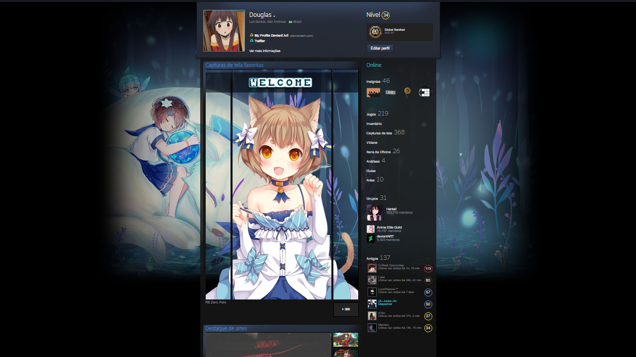 Re Zero Felix Argyle Steam Profile Design By Zdouglas On Deviantart Re Zero Felix Argyle Steam Profile Design By Zdouglas On Deviantart