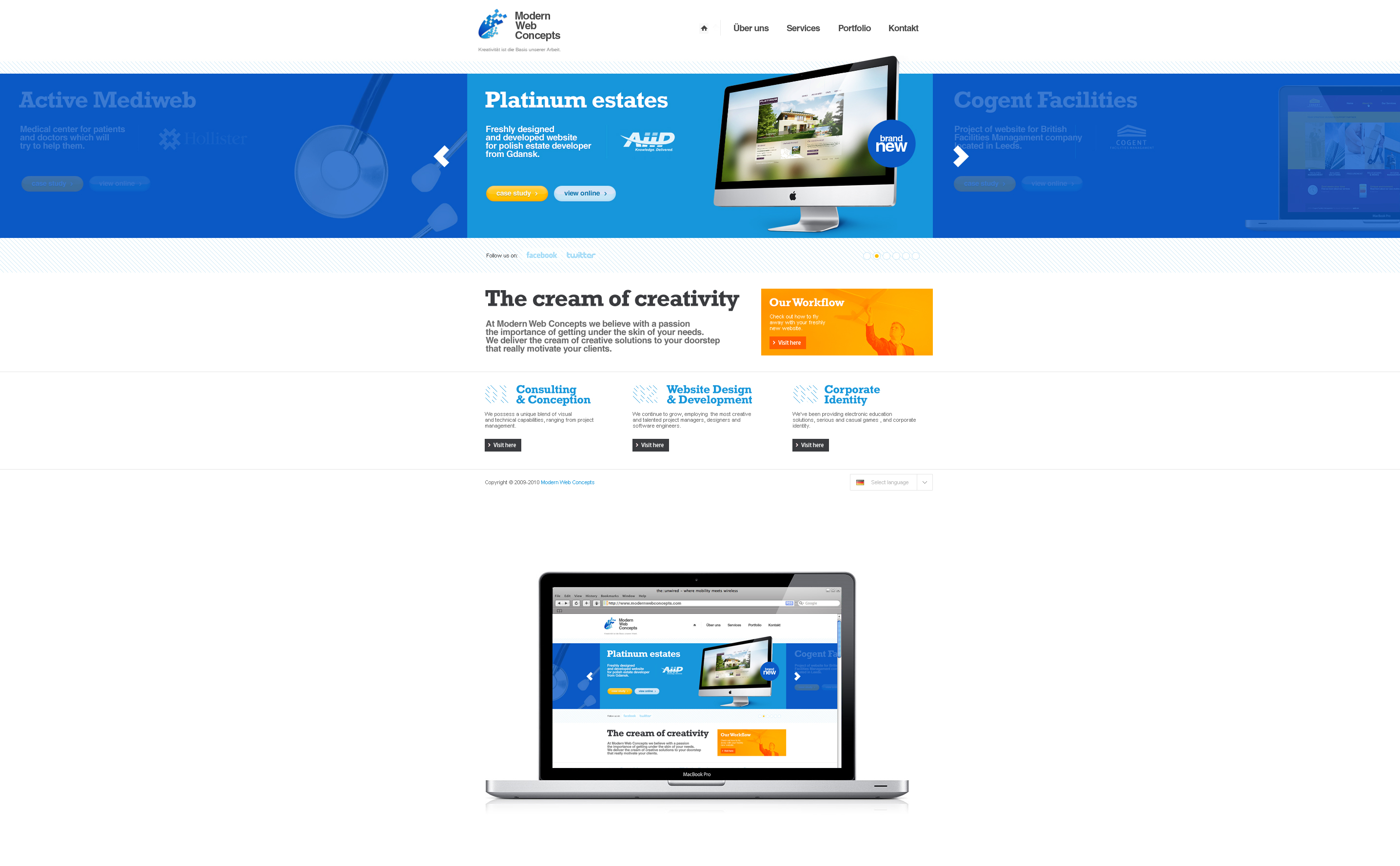 Modern Web Concept