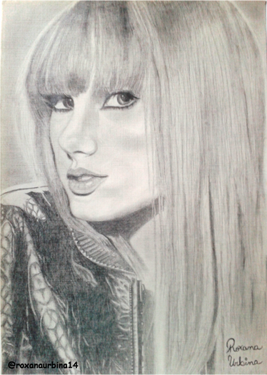 Taylor Swift portrait in colored pencils by JasminaSusak on DeviantArt