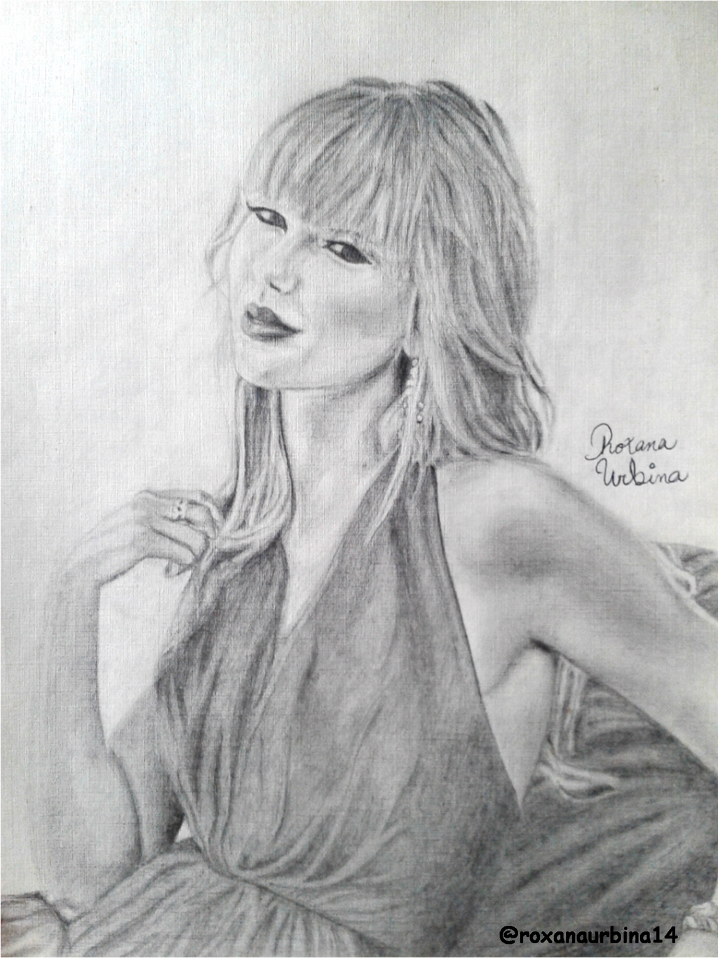 artistiq on X: Pencil drawing of Taylor Swift :) @taylorswift13