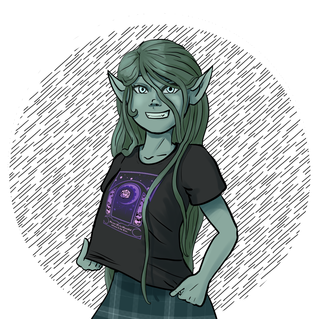 Merrow wearing shirt by MerrowOfTheFjord on DeviantArt