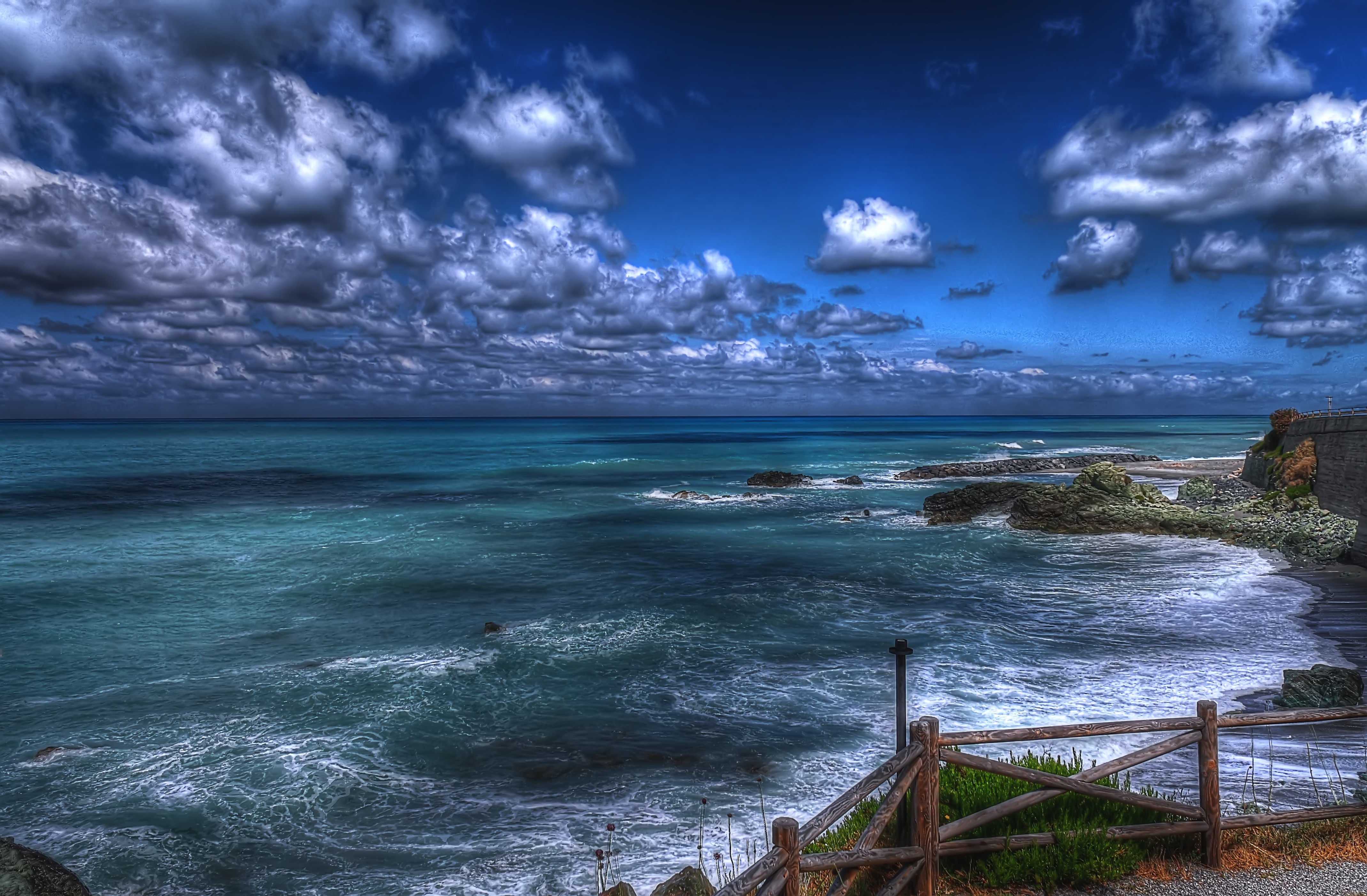 Blue day-HDR