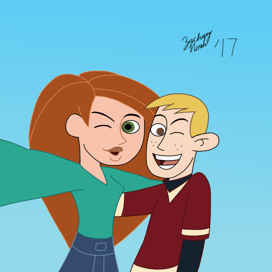 Kim Possible Ron Rapper Deviantart Kim Possible and Ron Stoppable Taking a Selfie by ZacharyNoah92 on ...