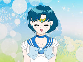 Cheerful Sailor Mercury