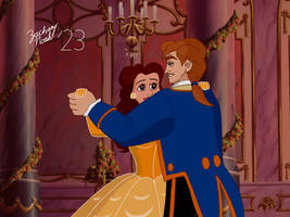 Belle and Prince Adam's Ballroom Dance, Version 2