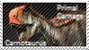 Primal Carnage Carnotaurus Stamp