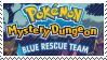 PMD Stamp : Pokemon Mystery Dungeon Blue by Acro-Sethya