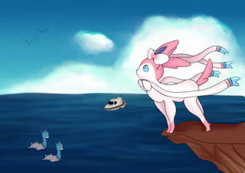 Graceful Sylveon.