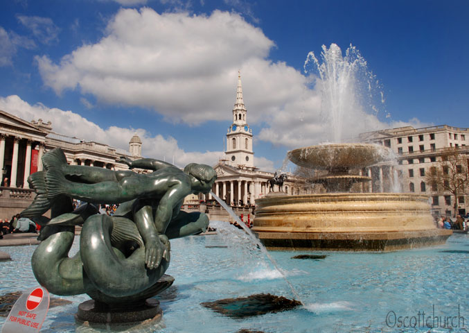 trafalgfar square, london