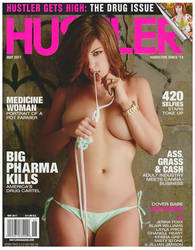 May 2017 Hustler cover