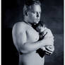 my baby and me self portrait