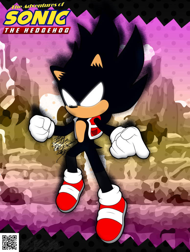 Dark Sonic (Sonic X) by ShadowLifeman on DeviantArt