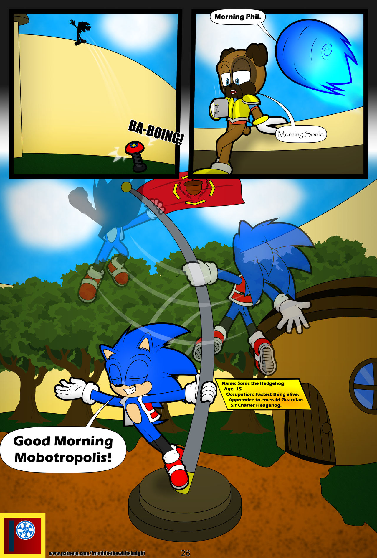 The Adventures Of Sonic The Hedgehog Pg 26 By Frostbitewhiteknight On The Adventures Of Sonic The Hedgehog Pg 26 By Frostbitewhiteknight On