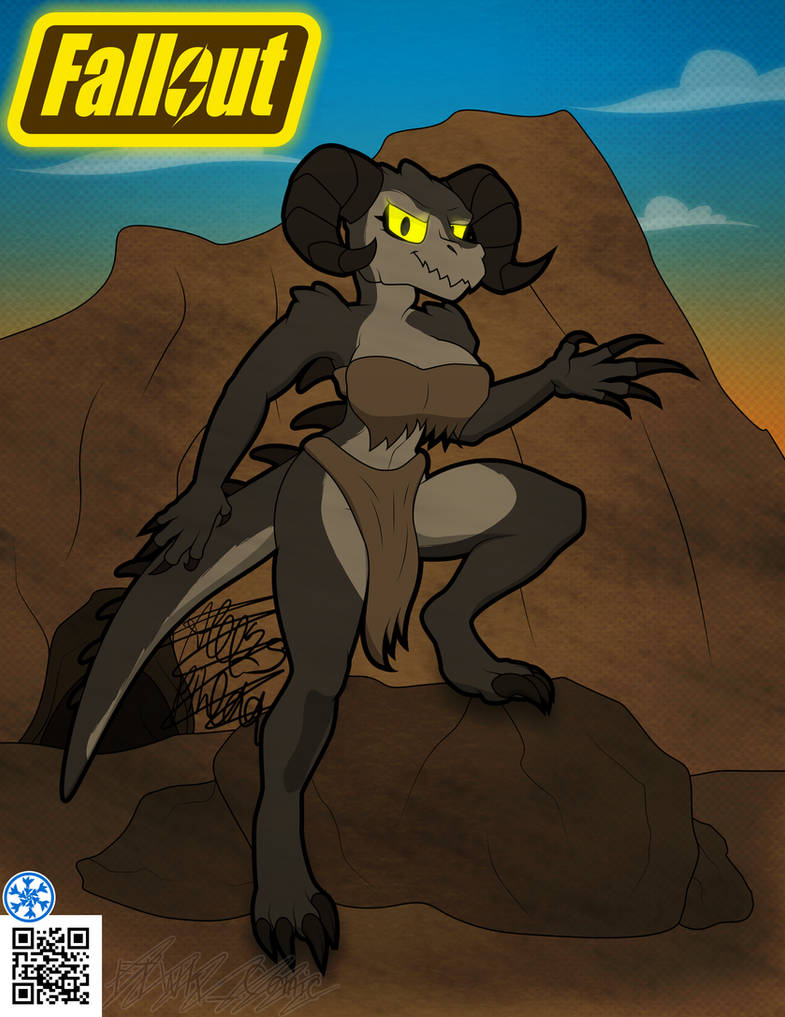 Deathclaw Inflation Deviantart Sexy Deathclaw #1 2025 by FrostbiteWhiteKnight on DeviantArt