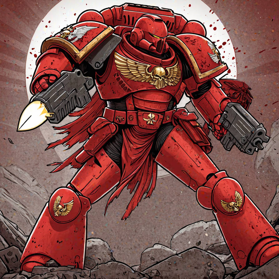 Blood Raspberry Naval Blood Raven Space Marine by Juicy-Juices on DeviantArt