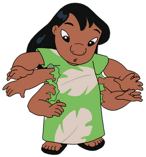 Lilo And Stitch - Lilo With Six Arms - 1