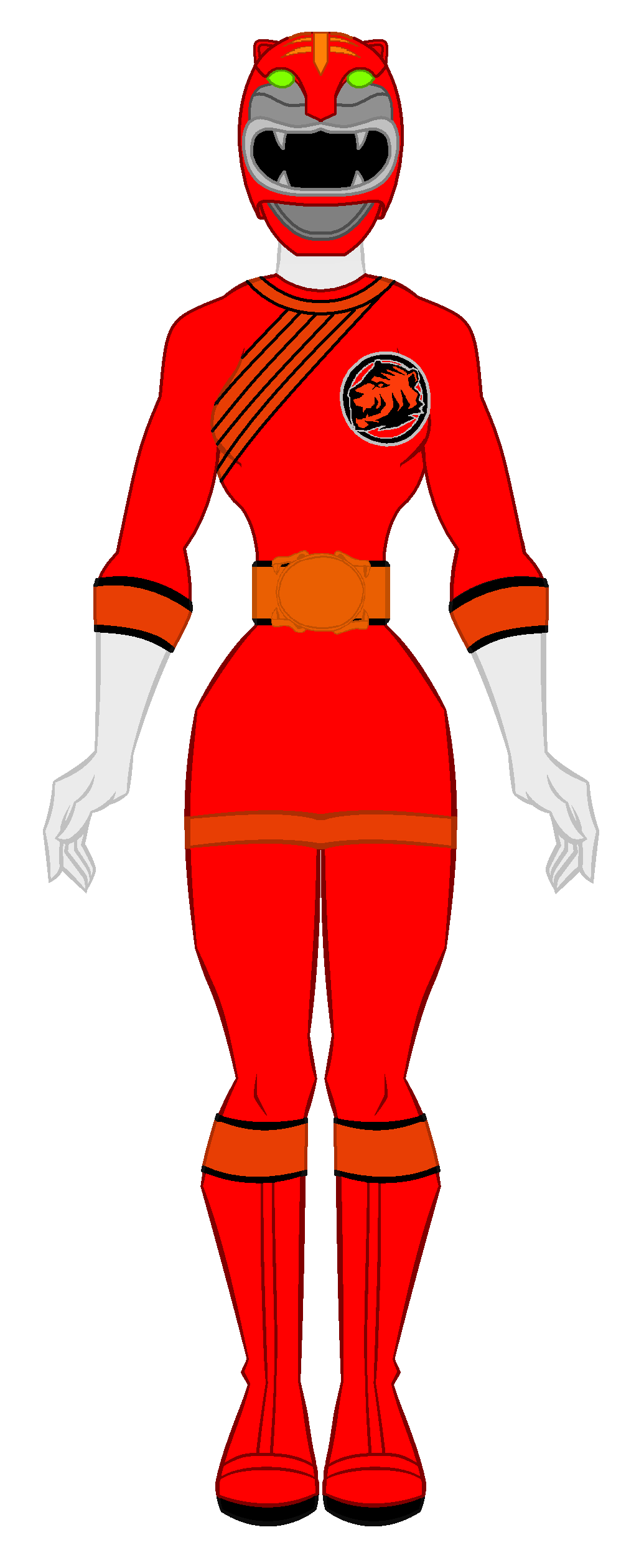 Power Rangers Wild Force - New Red Ranger - 1 by OptimusV42 on DeviantArt