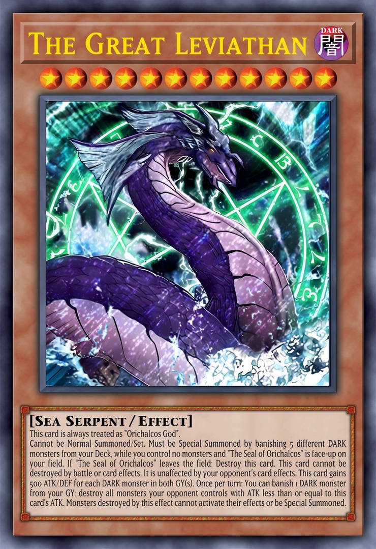 the great leviathan yugioh card Yu-Gi-Oh! - Number 17: Dragon (YuGiOh TCG Card) 2011 Yu-Gi-Oh! Series 8 THE GREAT LEVIATHAN by valdinho1999