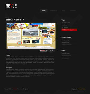 Revje Homepage