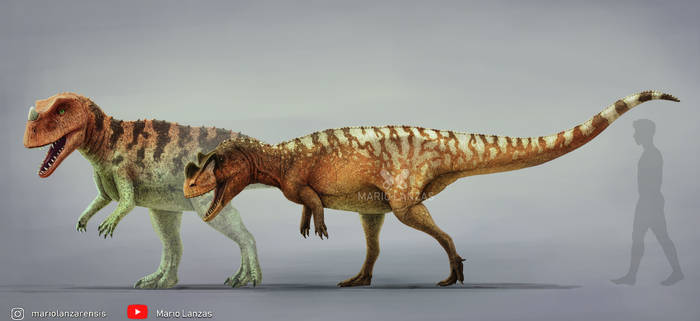 Ceratosaurus. JP vs Paleoart