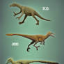 Velociraptor over the decades