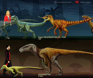 JP raptors vs Dromaeosaurs