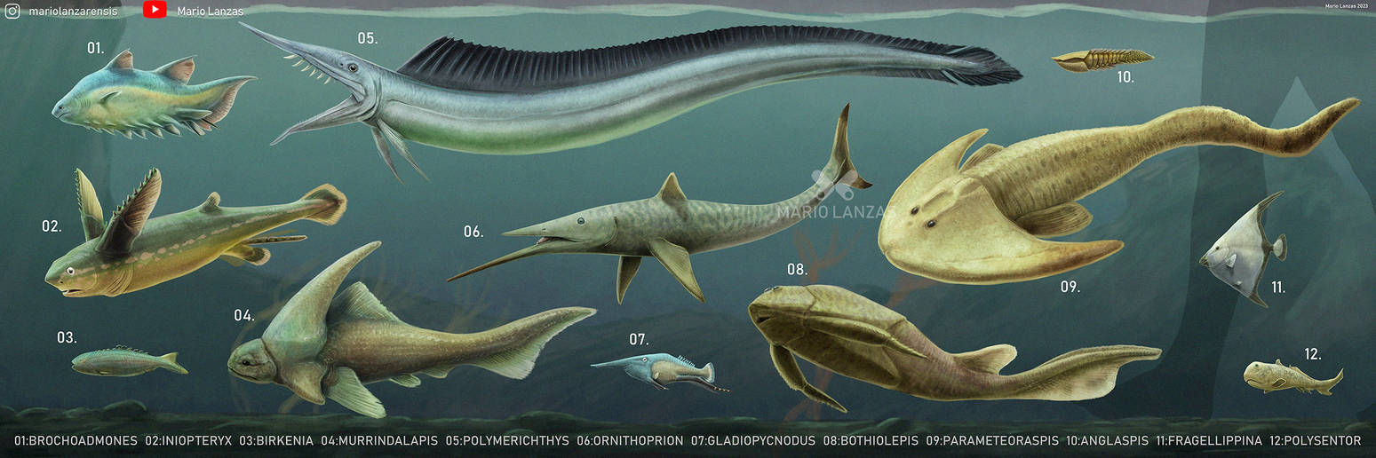 Prehistoric Fish by MarioLanzas on DeviantArt