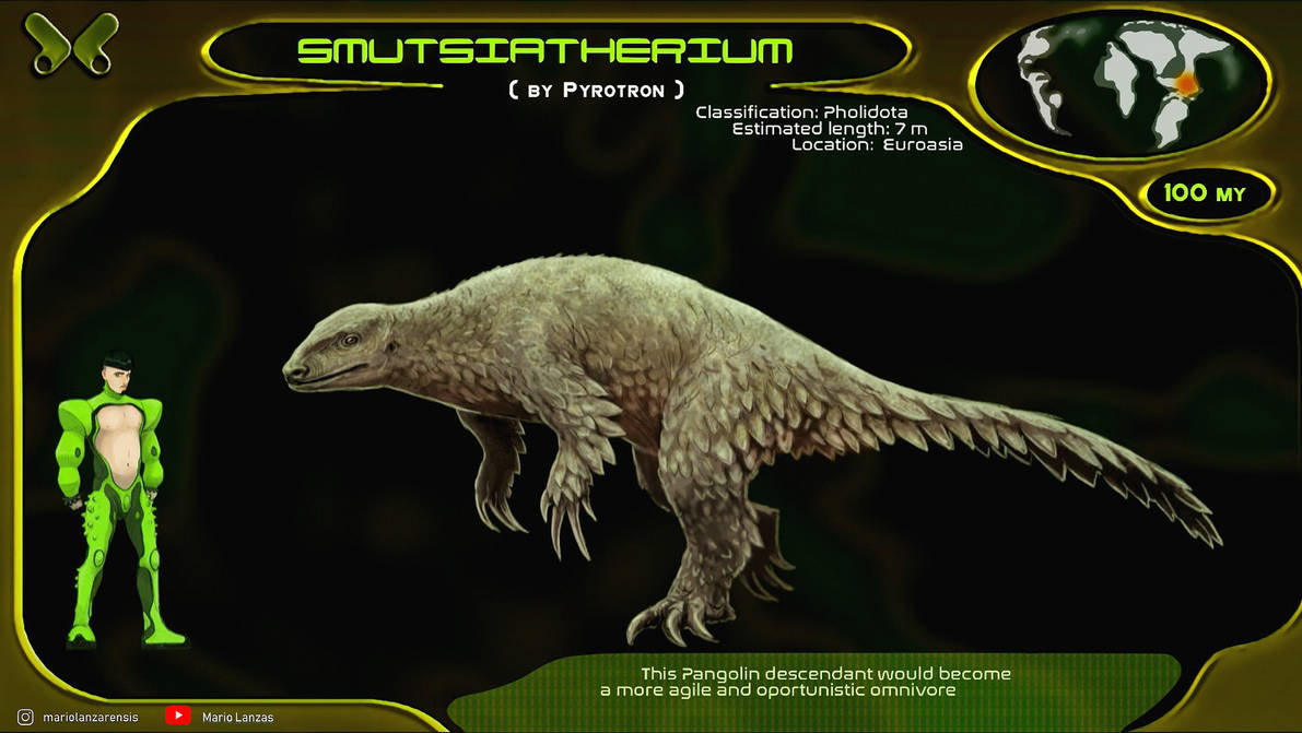 SMUTSIATHERIUM (spec evo) concept by Pyrotron by MarioLanzas on DeviantArt