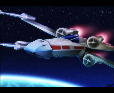 X-Wing - Speedpainting