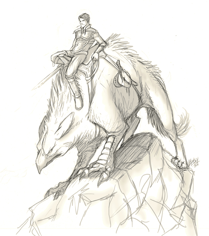 Aeladhal - Cover Sketch