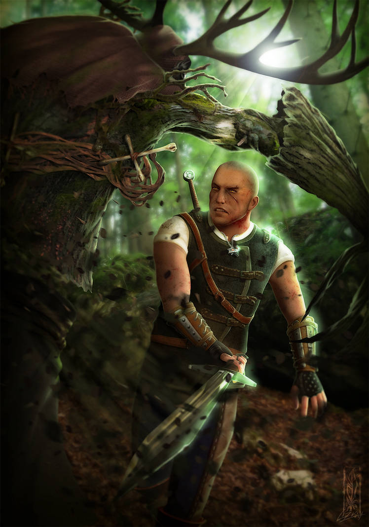 GWENT Contest - Witcher Gaetan by Lizkay