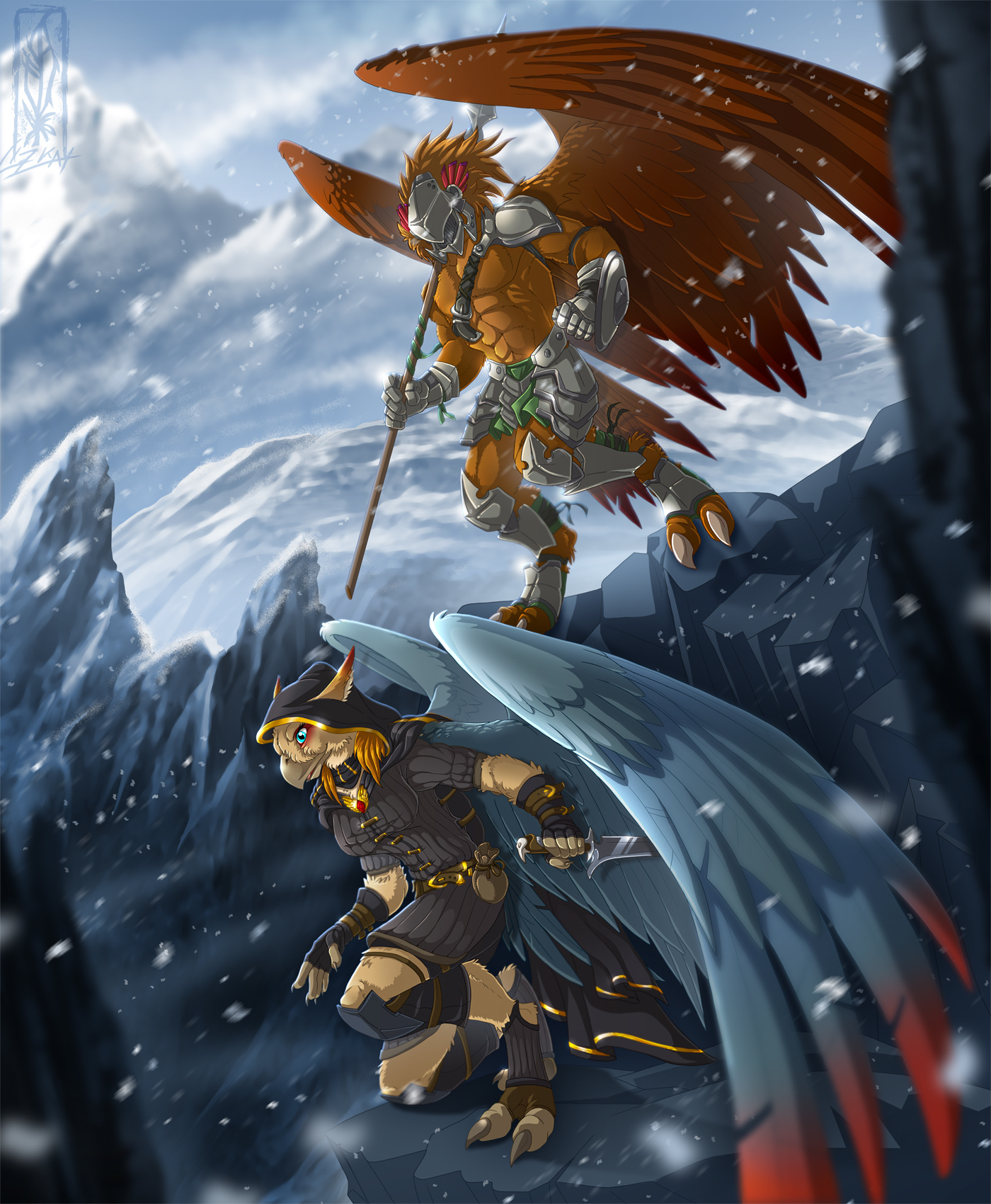 Mountain Watch - Naturama Commission by Lizkay