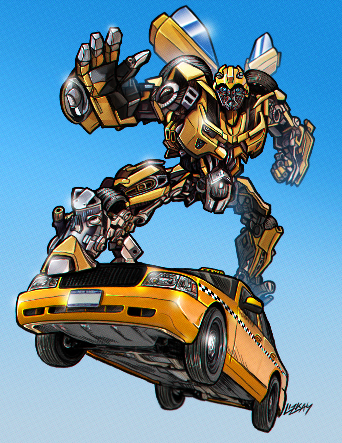 Hey there - BumblebeeZine Artwork