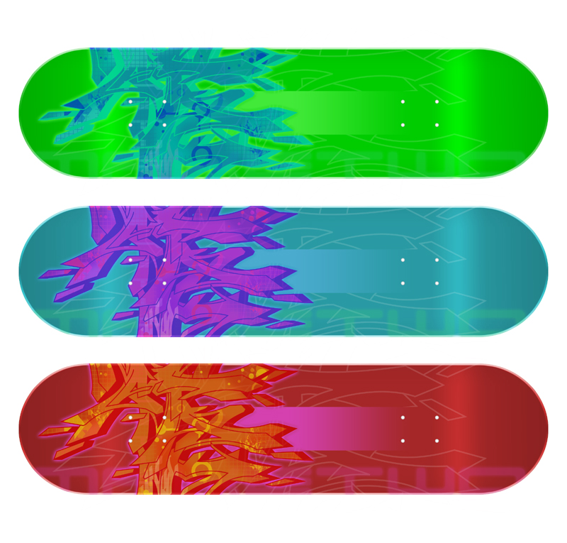 MAK - Decks, Alternate Colours