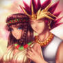 comm:: Teana and Pharaoh Atem