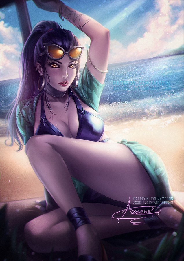 Summer Widowmaker.nsfw optional.