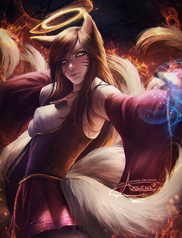 Halloween Ahri.nsfw optional.