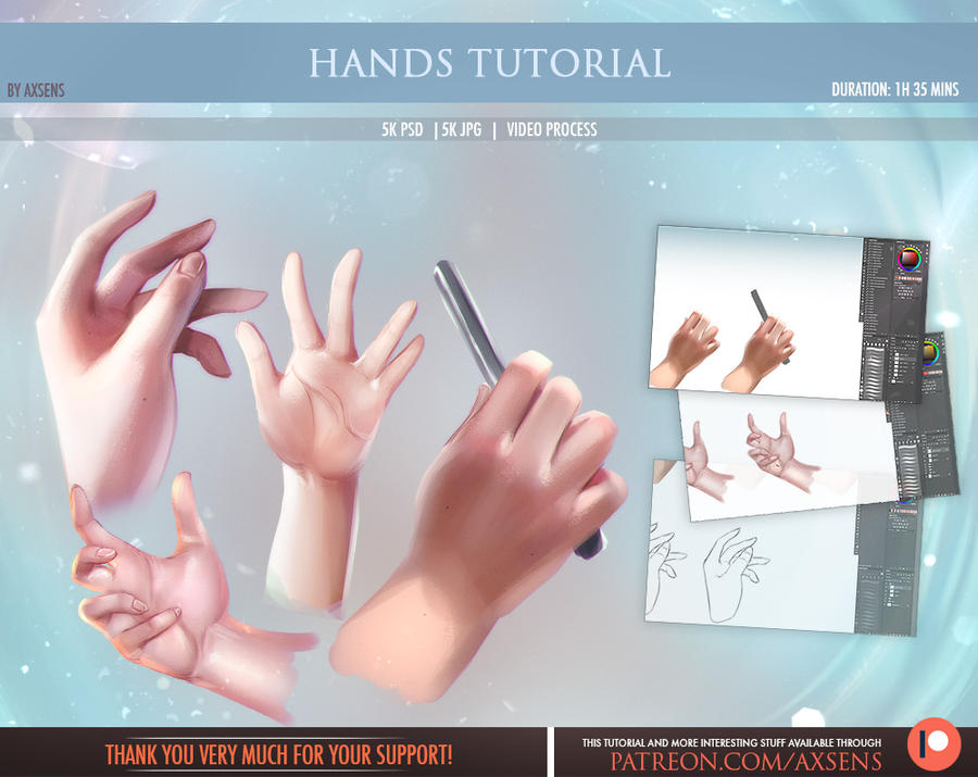 Hands Tutorial by Axsens