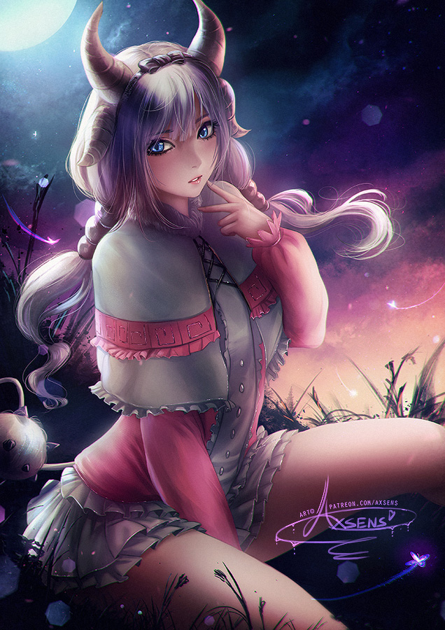 Kobayashi san Kanna (Steam) by L30k on DeviantArt