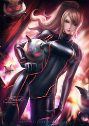 Evil Samus :18+ optional: by Axsens