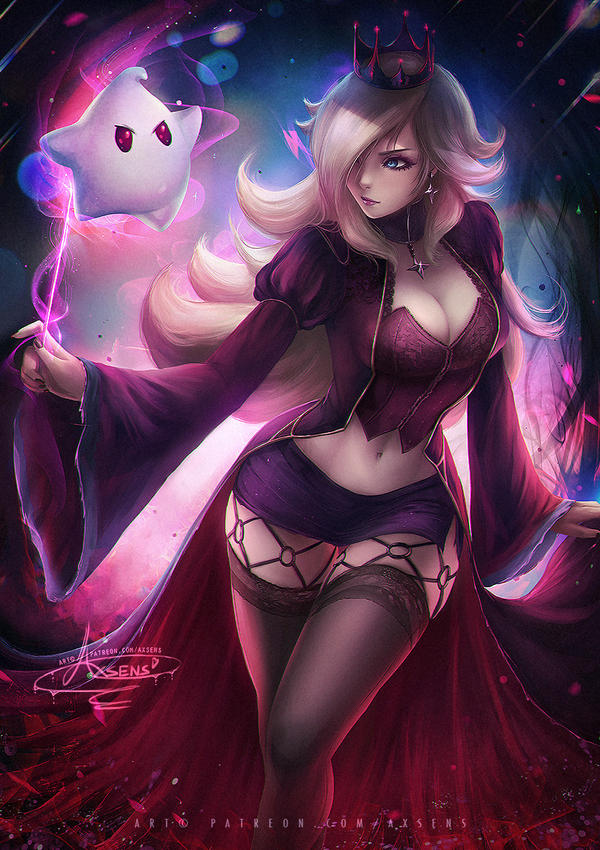 Dark Rosalina :18+ optional: by Axsens