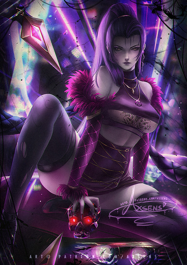 K/DA Widowmaker . v2 by Axsens