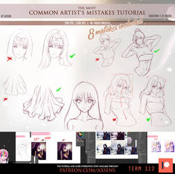 The most common artist's mistakes tutorial