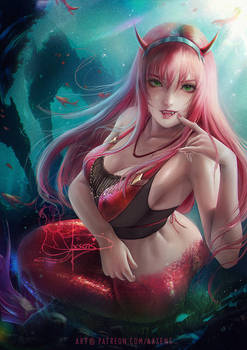 Zero Two Mermaid