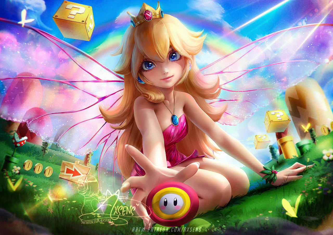 Fanatsy Peach Fairy Peach by Axsens on DeviantArt