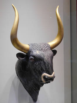 Head of the minotaur