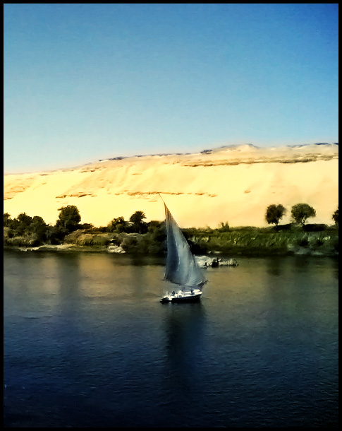 A Boat In The Nile