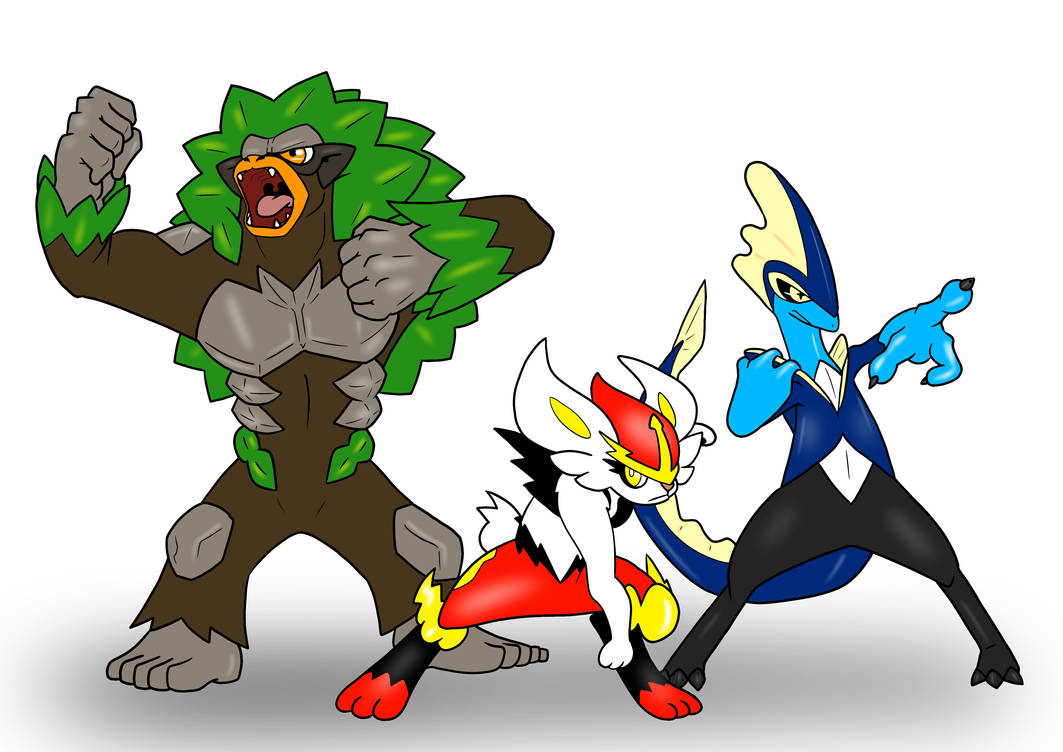 Galar Starter Redesign by EmeraldJolteon06 on DeviantArt