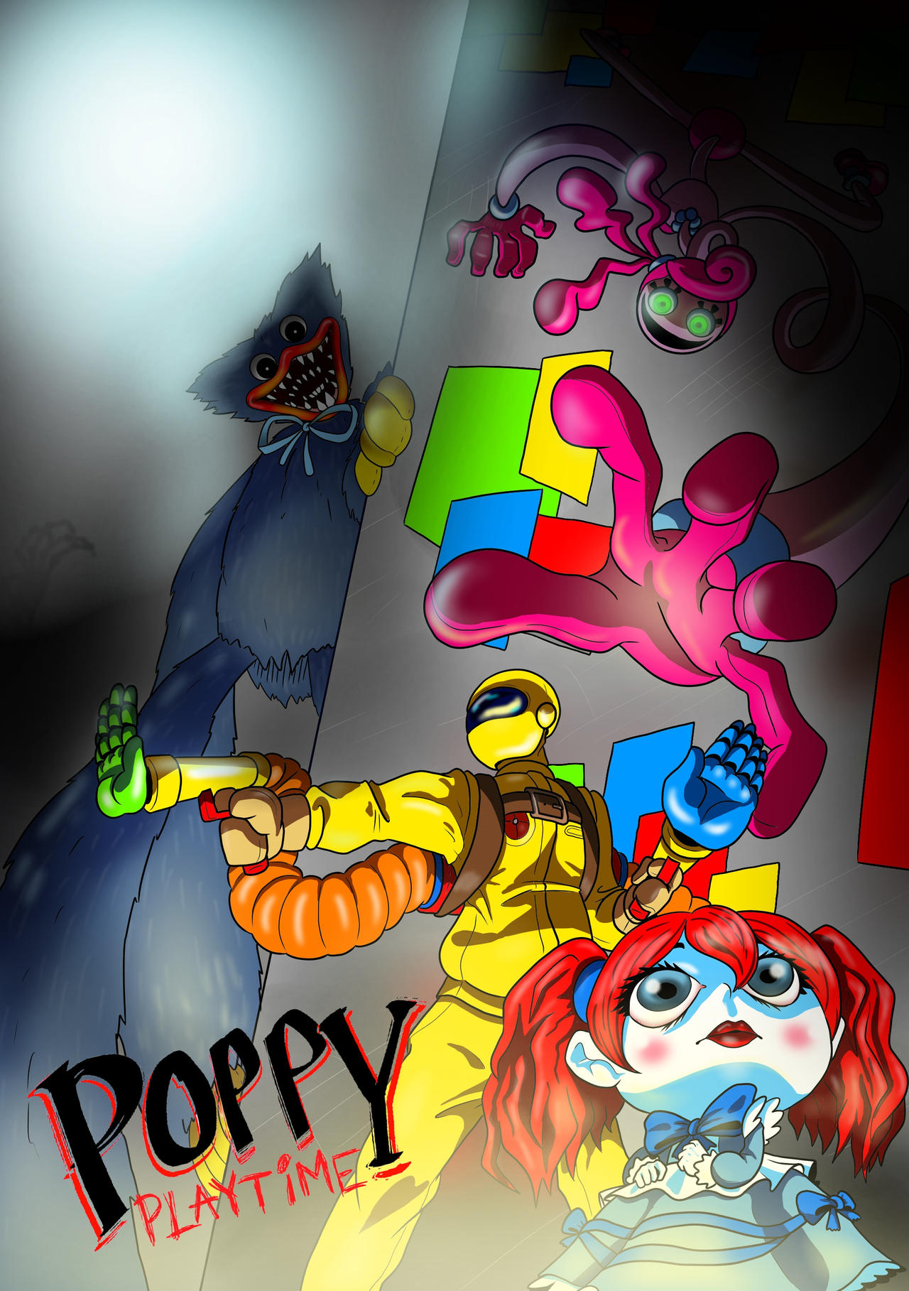 Poppy Playtime Chapter 1 Poster by johnmc0007 on DeviantArt